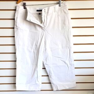 Counterparts White Capris